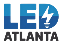 LED Atlanta - Provider of LED Lights, Flat Panels, Canopy, Highbay lights Logo